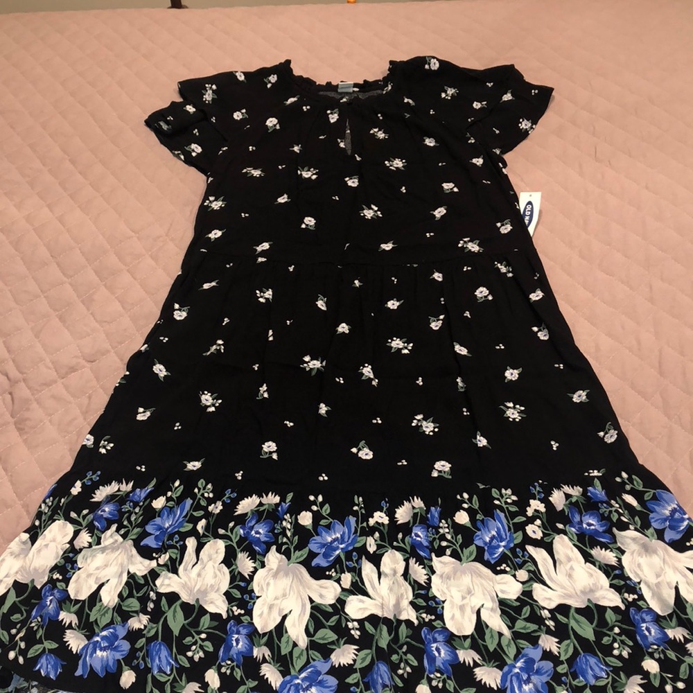 Black Floral Dress